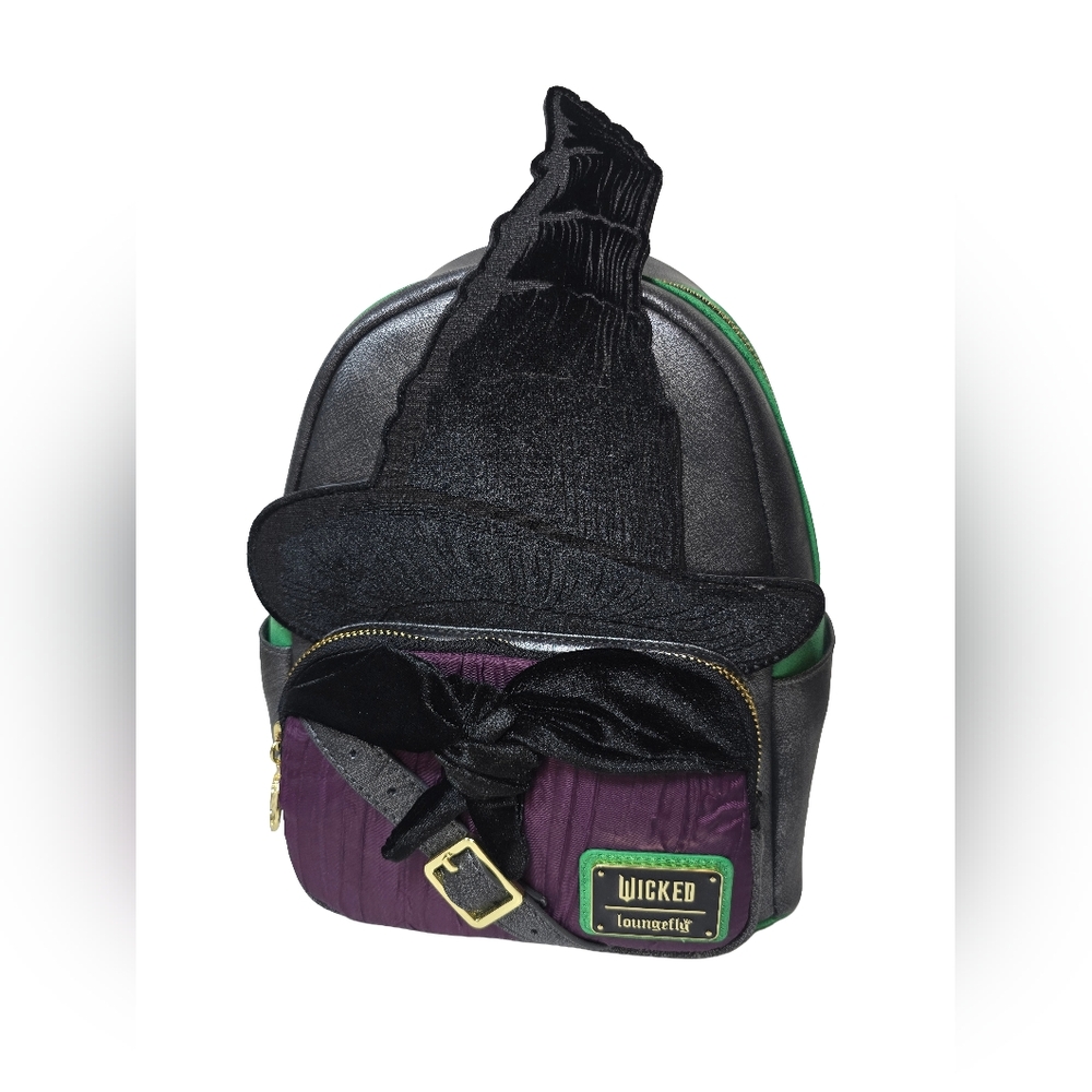 Loungefly Universal Wicked Elphaba With Mini Backpack Nwt